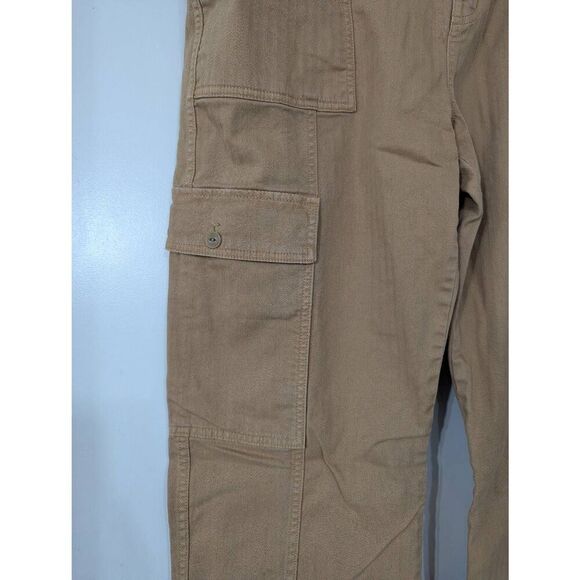 Madewell 90s Straight Cargo Pants women's size 32 tan khaki preppy‎ baggy - Picture 3 of 8
